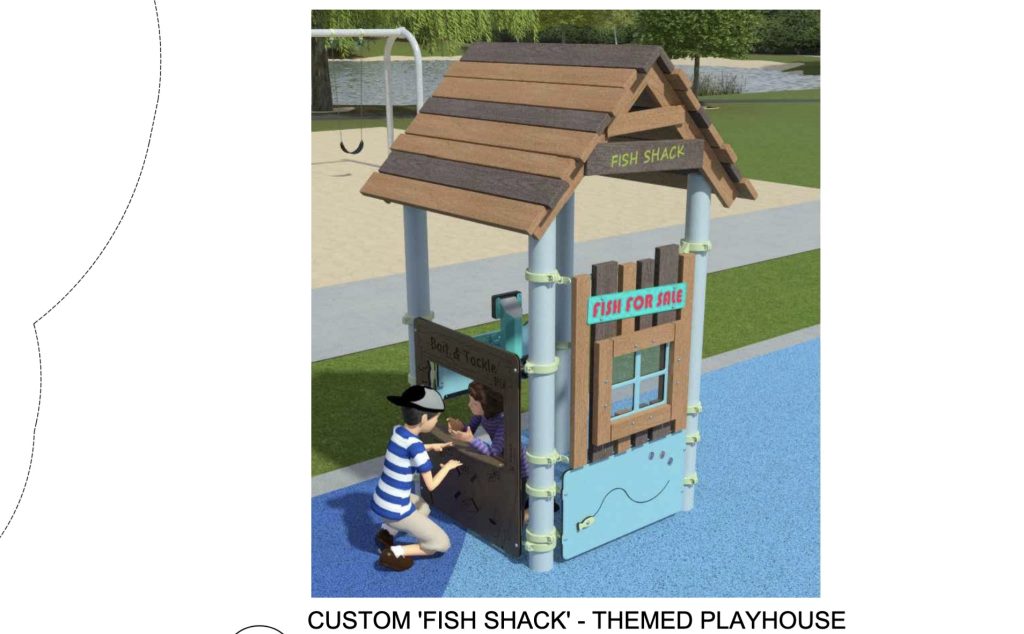 Renderings of the planned 'inclusive playground' in Seaside Heights, N.J. (Credit: Borough of Seaside Heights)